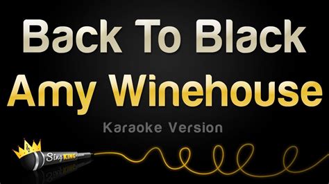 youtube karaoke back to black